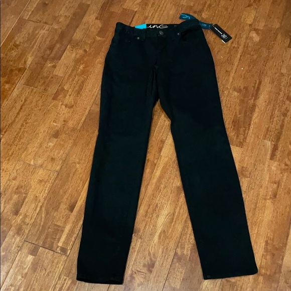 INC International Concepts Denim - Black Curvy Fit skinny jeans